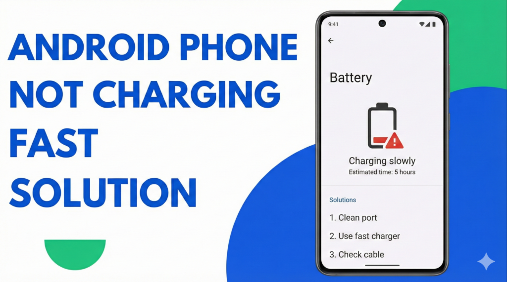 android phone not charging fast solution