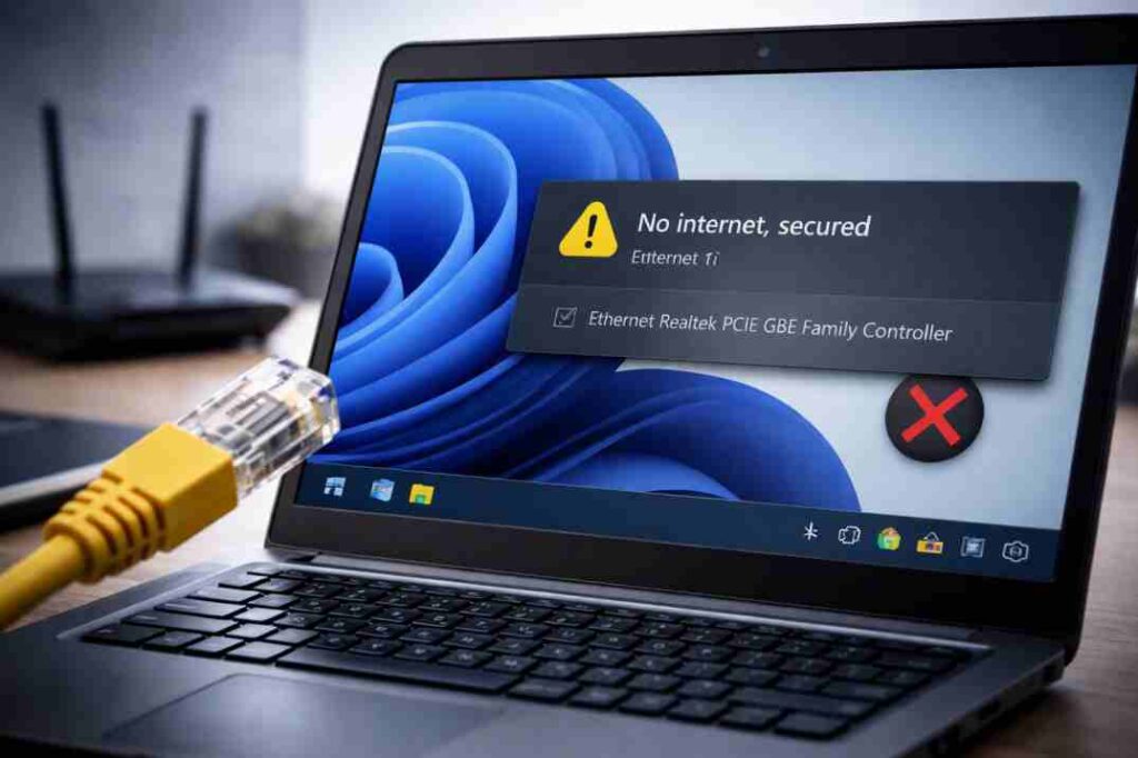 realtek ethernet not working windows 11 fix lan issue
